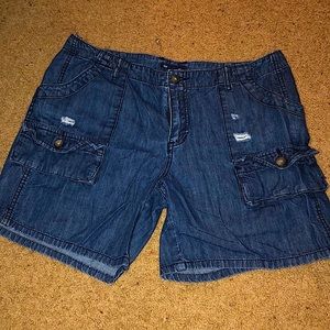 High Waisted Shorts Gap